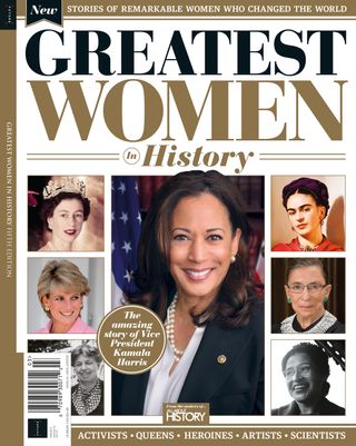 Bookazine cover - Greatest Women in History