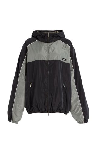 Recycled Nylon Windbreaker Jacket