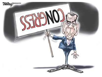 Political cartoon John Boehner GOP U.S.