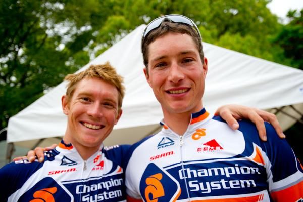 Two Australian riders from Champion System finished 1-2 in the Tour of Japan prologue