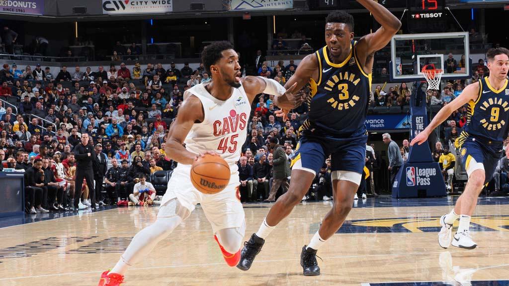 Cleveland Cavaliers player Donovan Mitchell