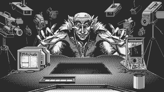 A dice game against a vampire in Dead Finger Dice.