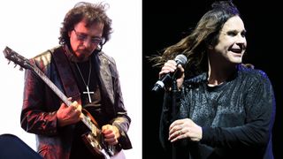 [L-R] Tony Iommi and Ozzy Osbourne