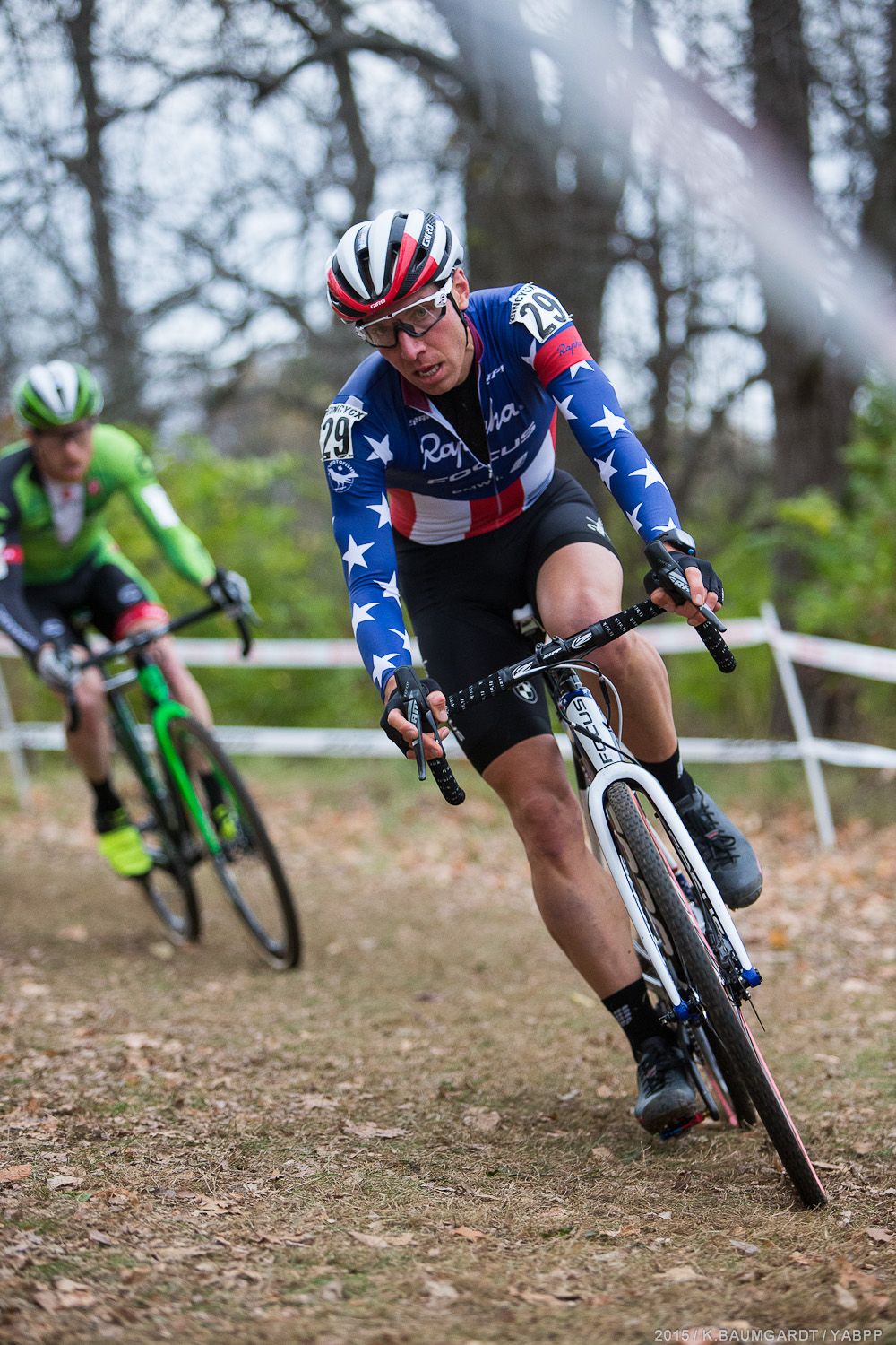 Jeremy Powers putting the pressure on