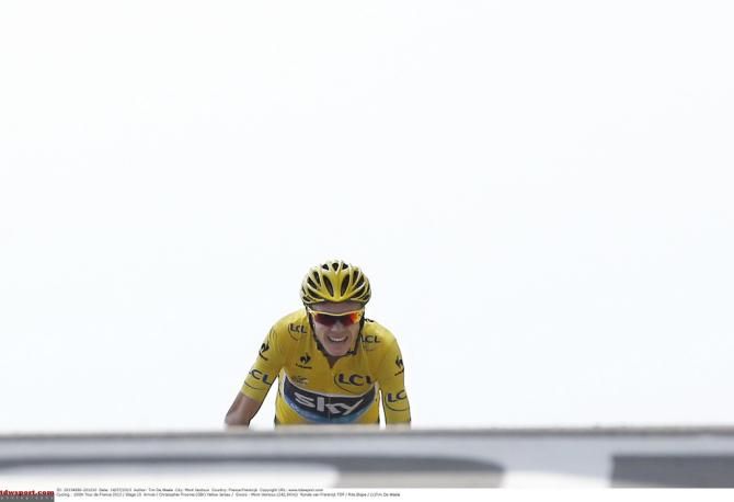 Chris Froome rising