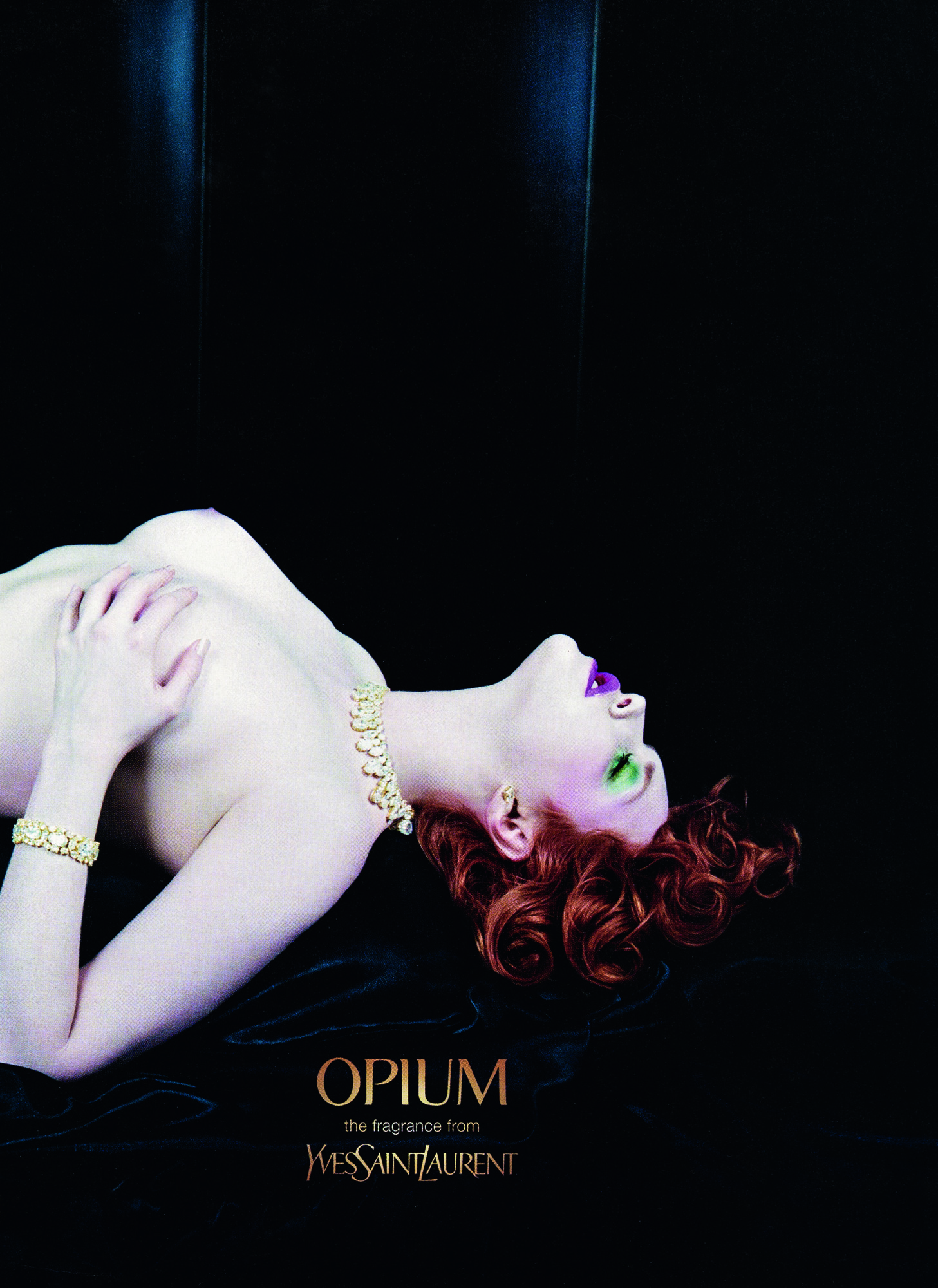 Sophie Dahl Yves Saint Laurent Opium advert