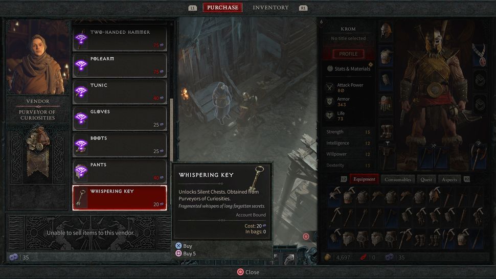 Diablo 4 Whispering Key: Where to get and how to use them | PC Gamer