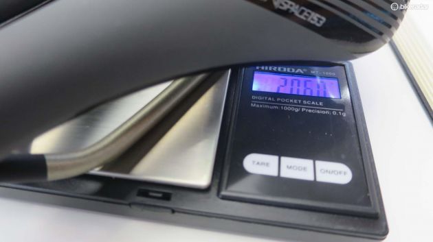 The new Dimension Space with Tirox rails is a more affordable option and still lights at 206g