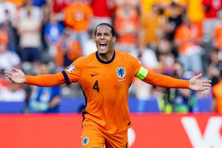 Netherlands captain Virgil van Dijk 