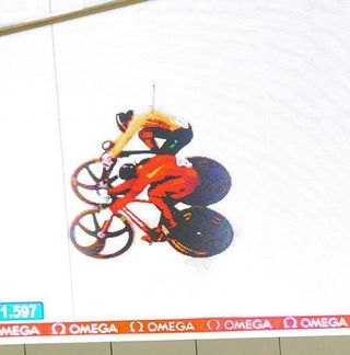 Some of the finishing margins - like this one between Australia's Anna Meares and Shuang Guo (China) - were breathtaking.
