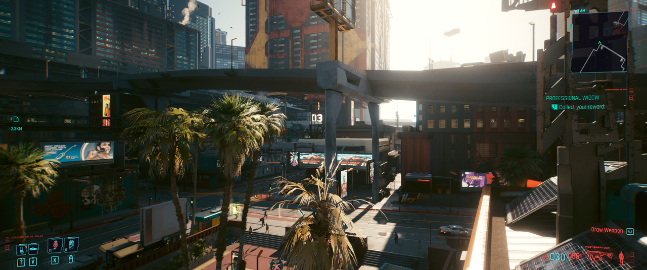 Cyberpunk 2077 with FSR 2.0