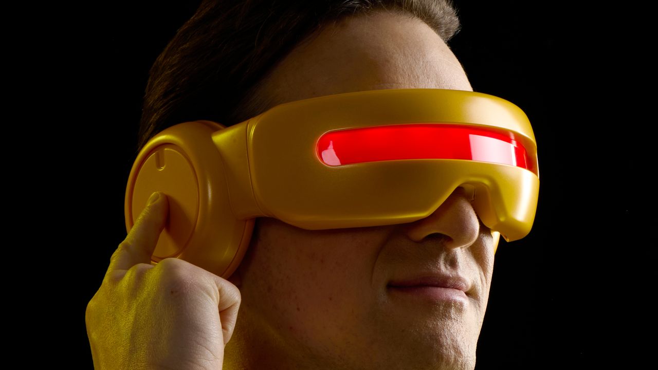 My inner child is screaming at this amazing new Cyclops replica visor