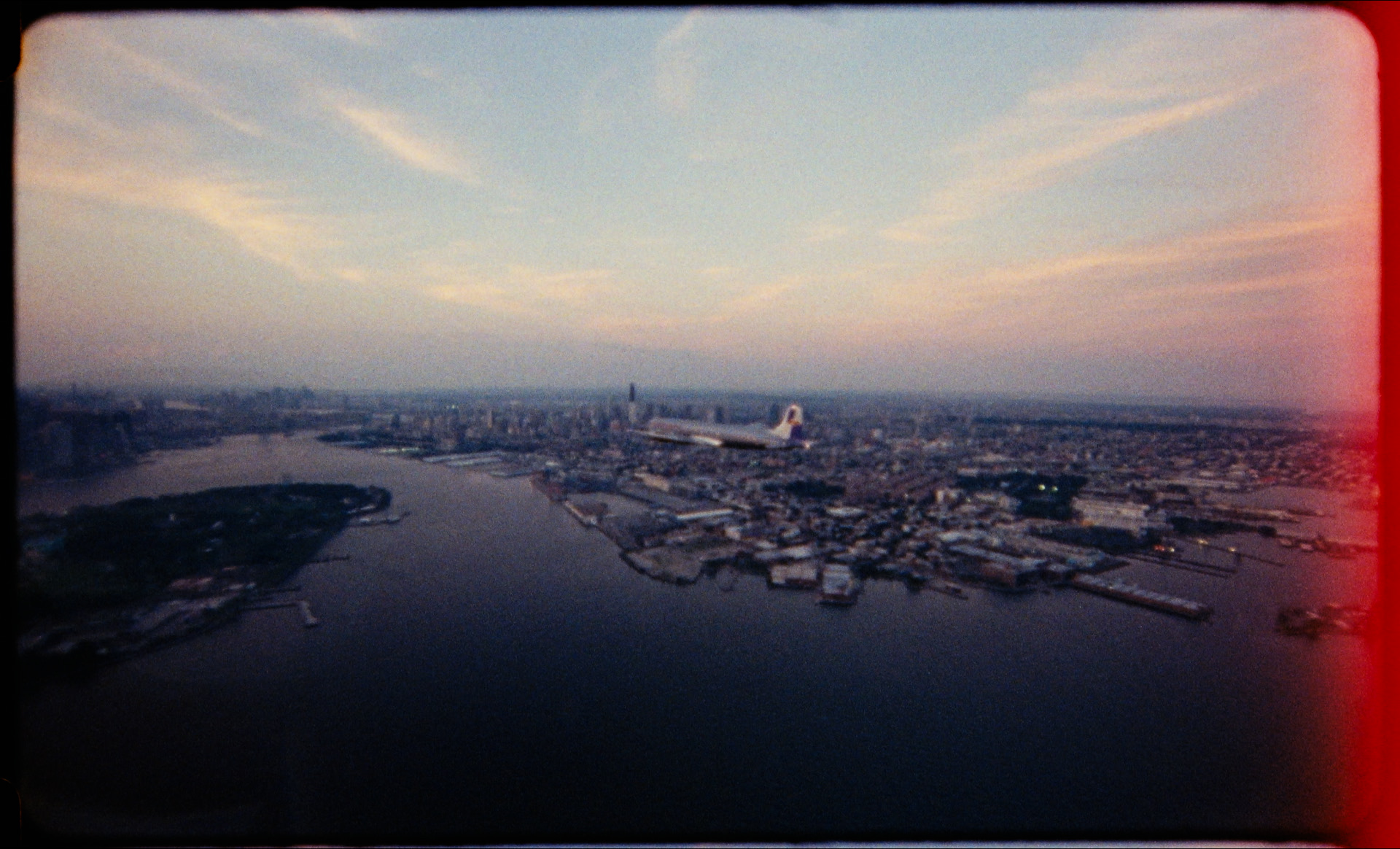 Photos from the Red Bull Flying Bulls Douglas DC-6B flight shot using vintage cameras