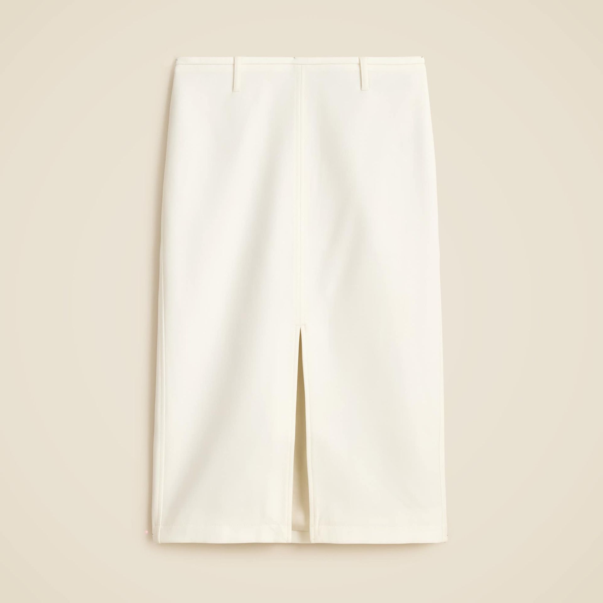 Pencil Midi Skirt in Four-Season Stretch