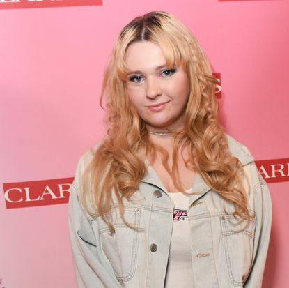 Abigail Breslin attends Clarins' new product launch party at Private Residence on March 15, 2024 in Los Angeles, California