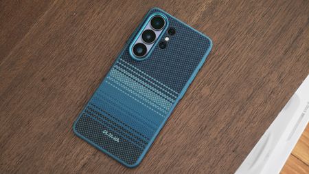 The back of the Moonrise Pitaka Cairn case for the Samsung Galaxy S26 Ultra