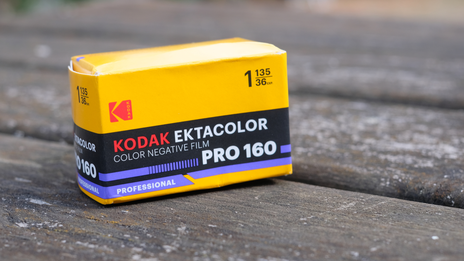 Photograph of Kodak Ektacolor Pro 160 35mm film