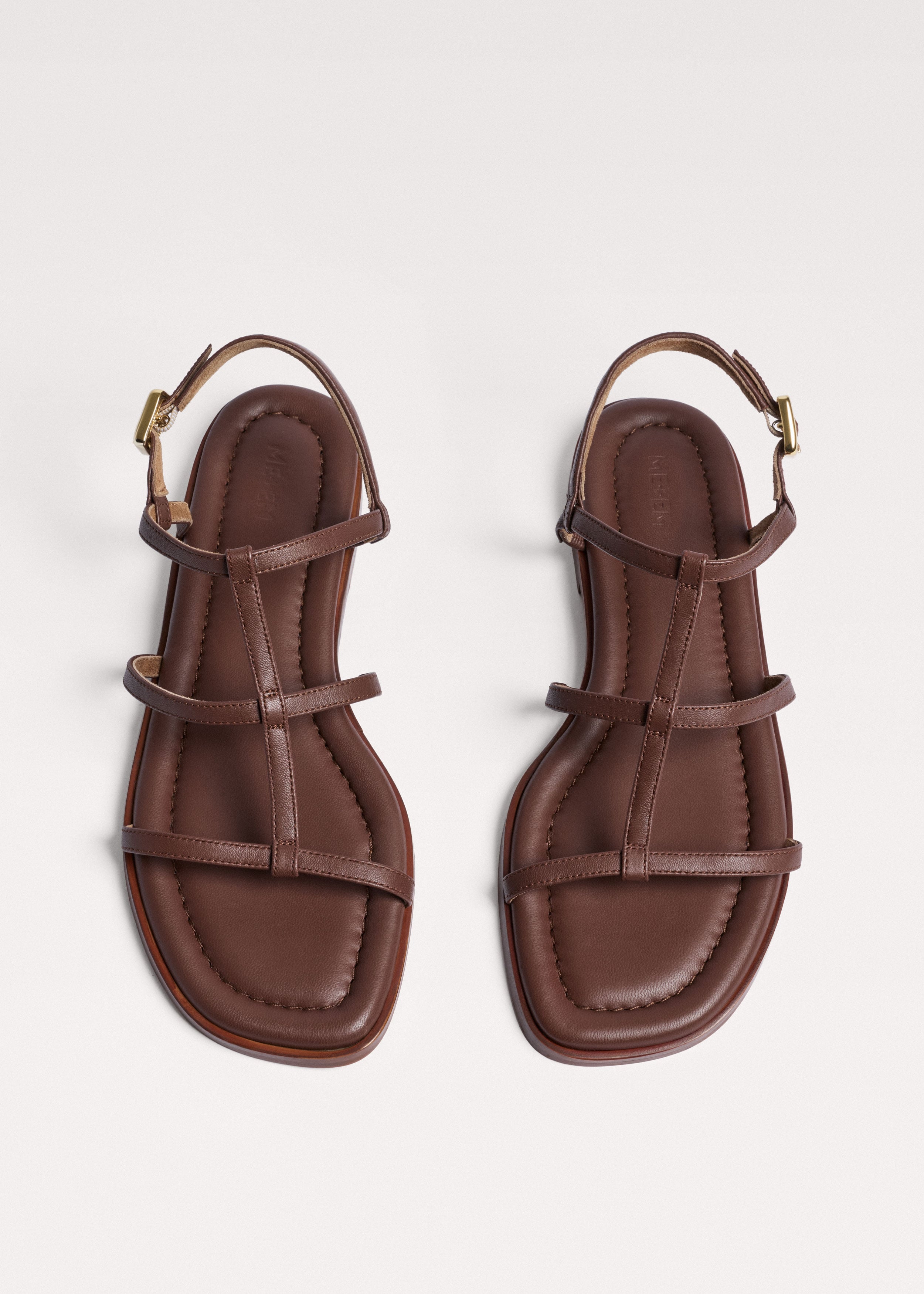 Caged Flat Sandal