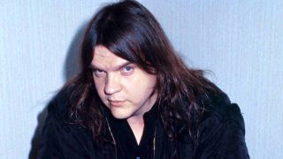 Meat Loaf posing for a photograph in the early 1980s