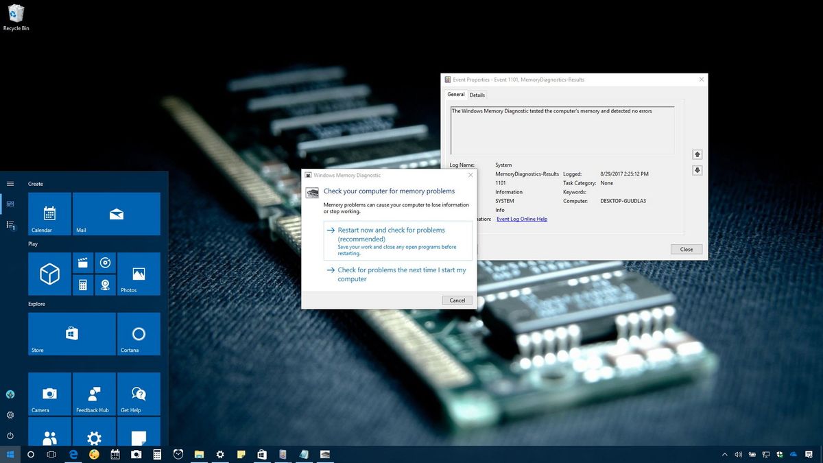 How to check your Windows 10 PC for memory problems Windows Central