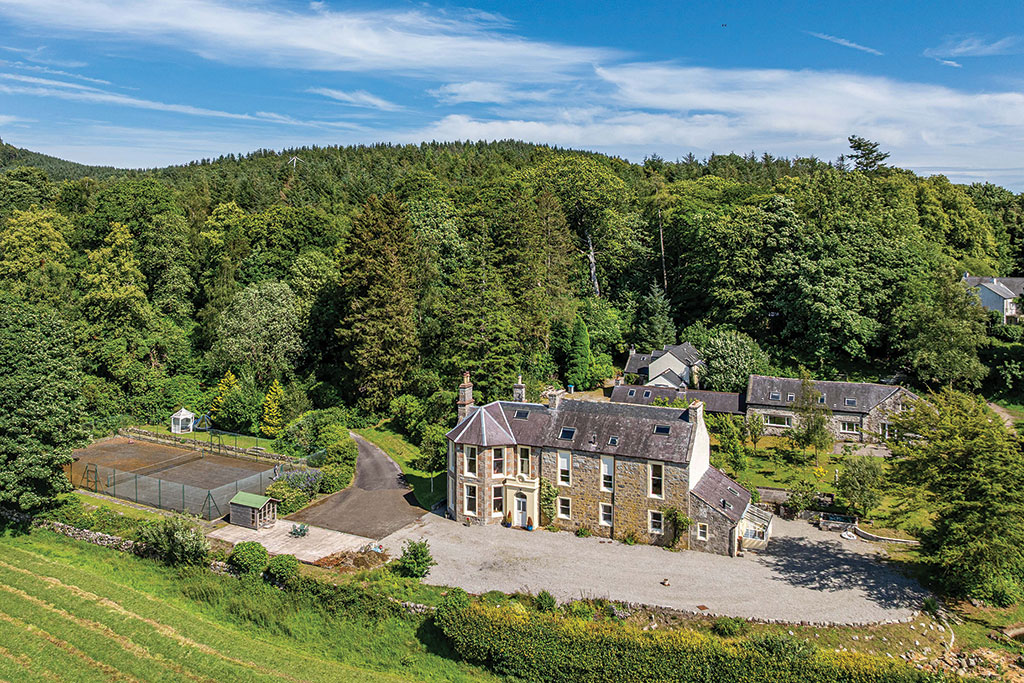 Properties for sale for £1 million: Barnbarroch House, Barnbarroch, Dumfries & Galloway.
