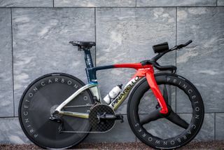 Ineos-Grenadiers showcased the new Bolide TT at the Grand Depart in Copenhagen