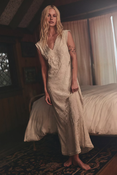 Me &amp; You Satin Midi Slip