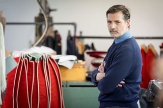 Patrick Grant in the thick of the coronation preparations.