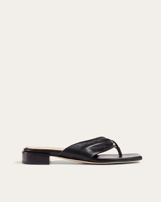 Wrap Sandal, Black