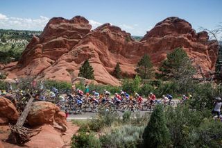 stage 4 of the USA Pro Challenge in Colorado Springs