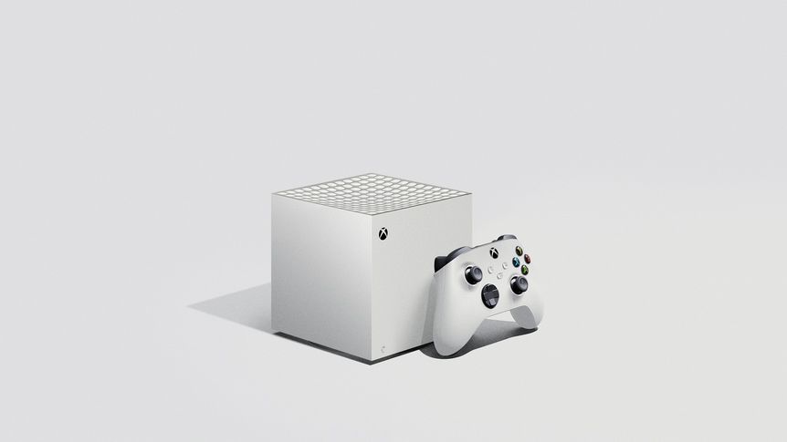 Xbox Series S white console