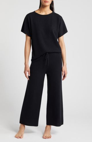 Crop Cashmere Pajamas