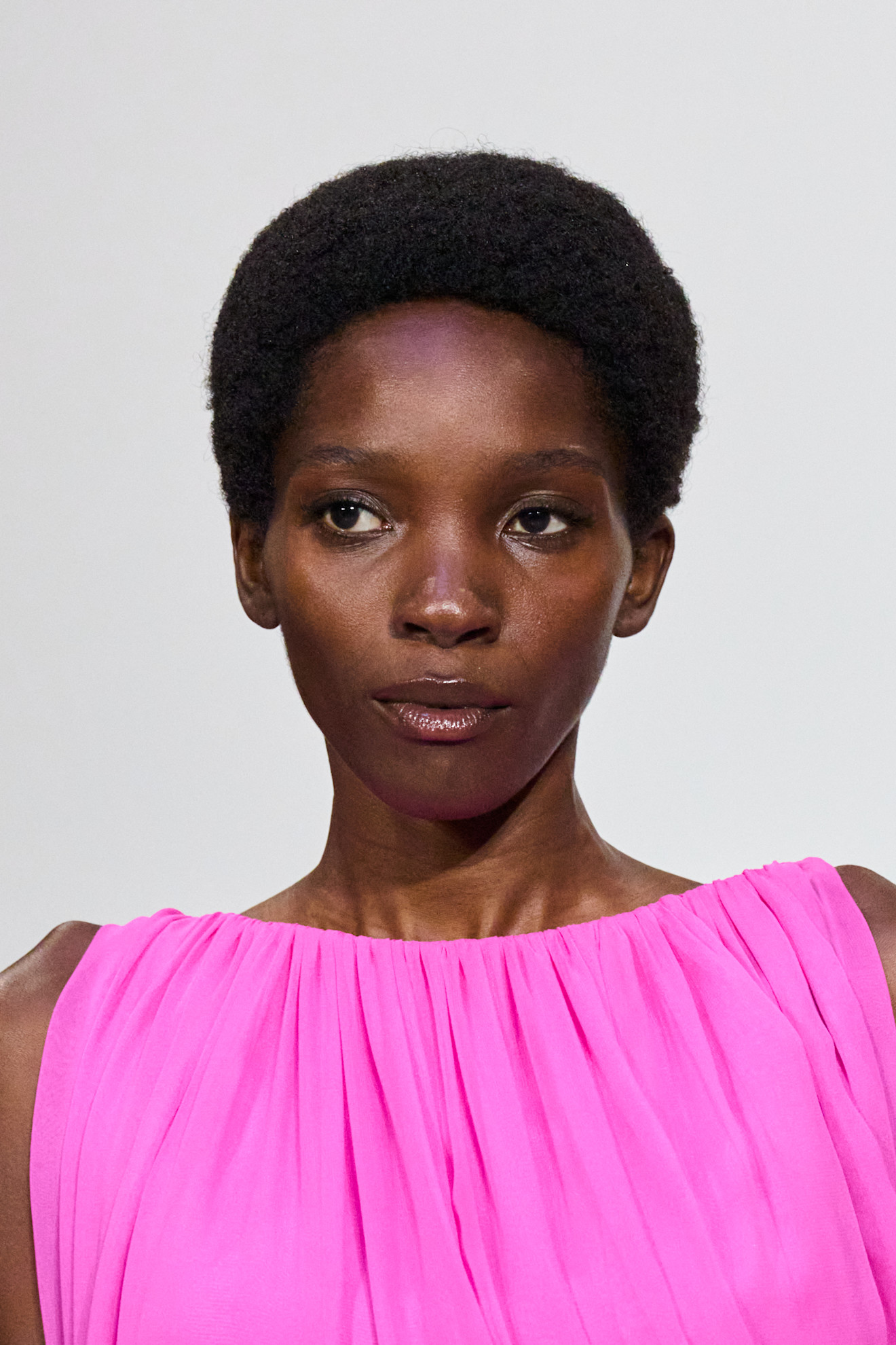 Photo of a model wearing forehead blush