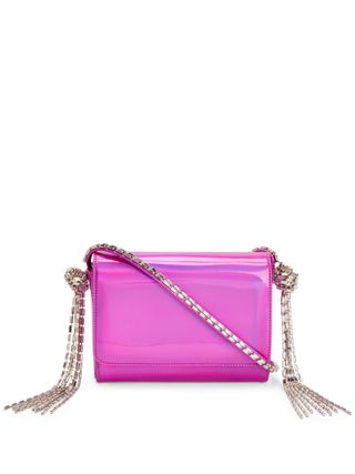 Geraldine Crystal-Embellished Clutch Bag