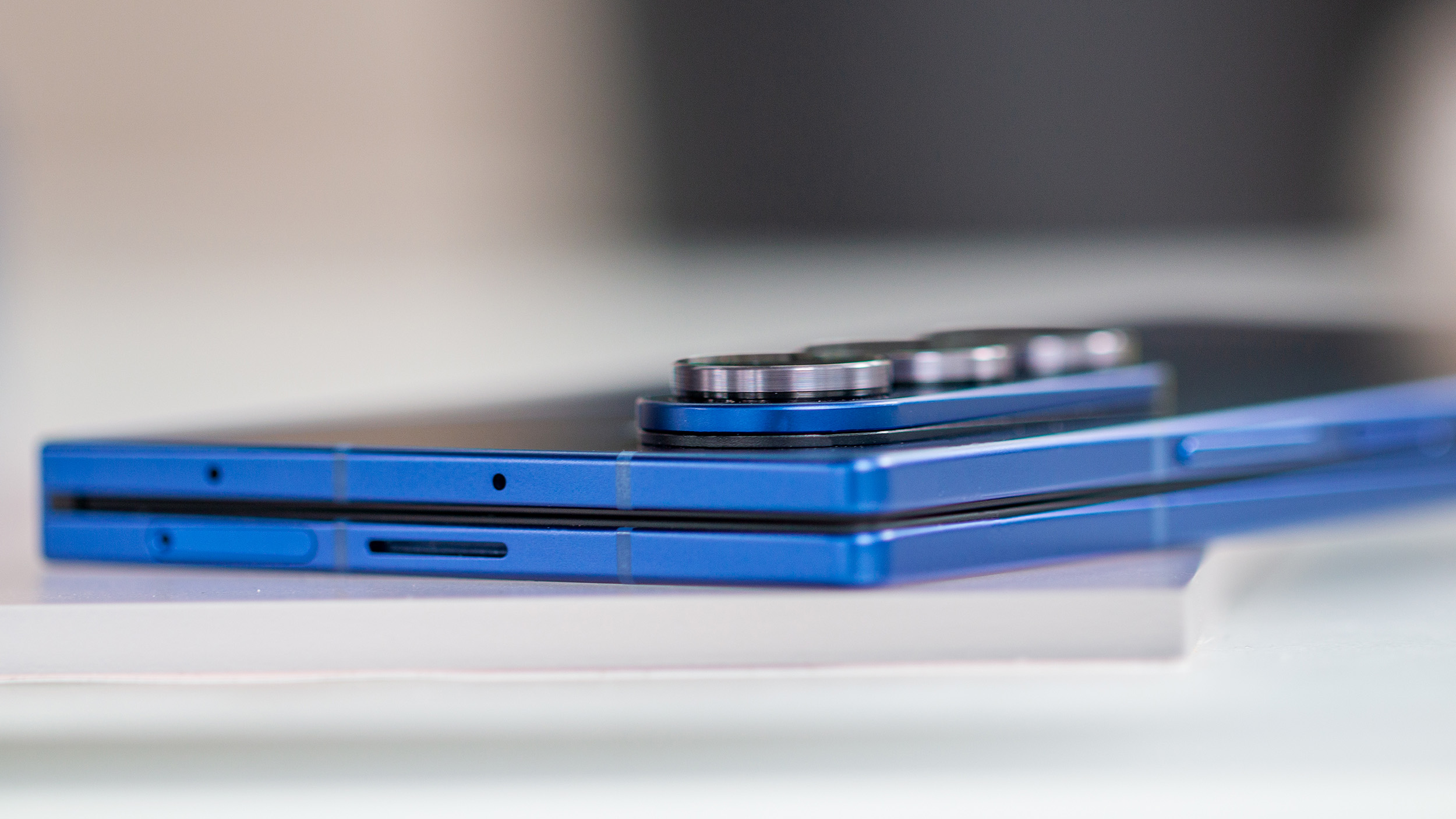 Samsung Galaxy Z Fold 7 folded hands-on