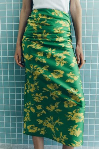 Printed Midi Skirt Limited Edition