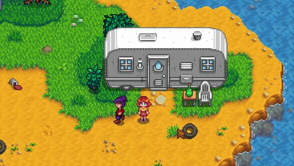 You Can Build Pam A House In The New Stardew Valley Update Pc Gamer