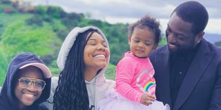 Gabrielle Union and family.