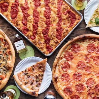Round, square & sliced pizzas