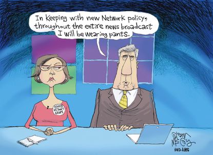 Political cartoon U.S. sexual harassment Matt Lauer news