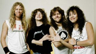 Metallica in November 1986