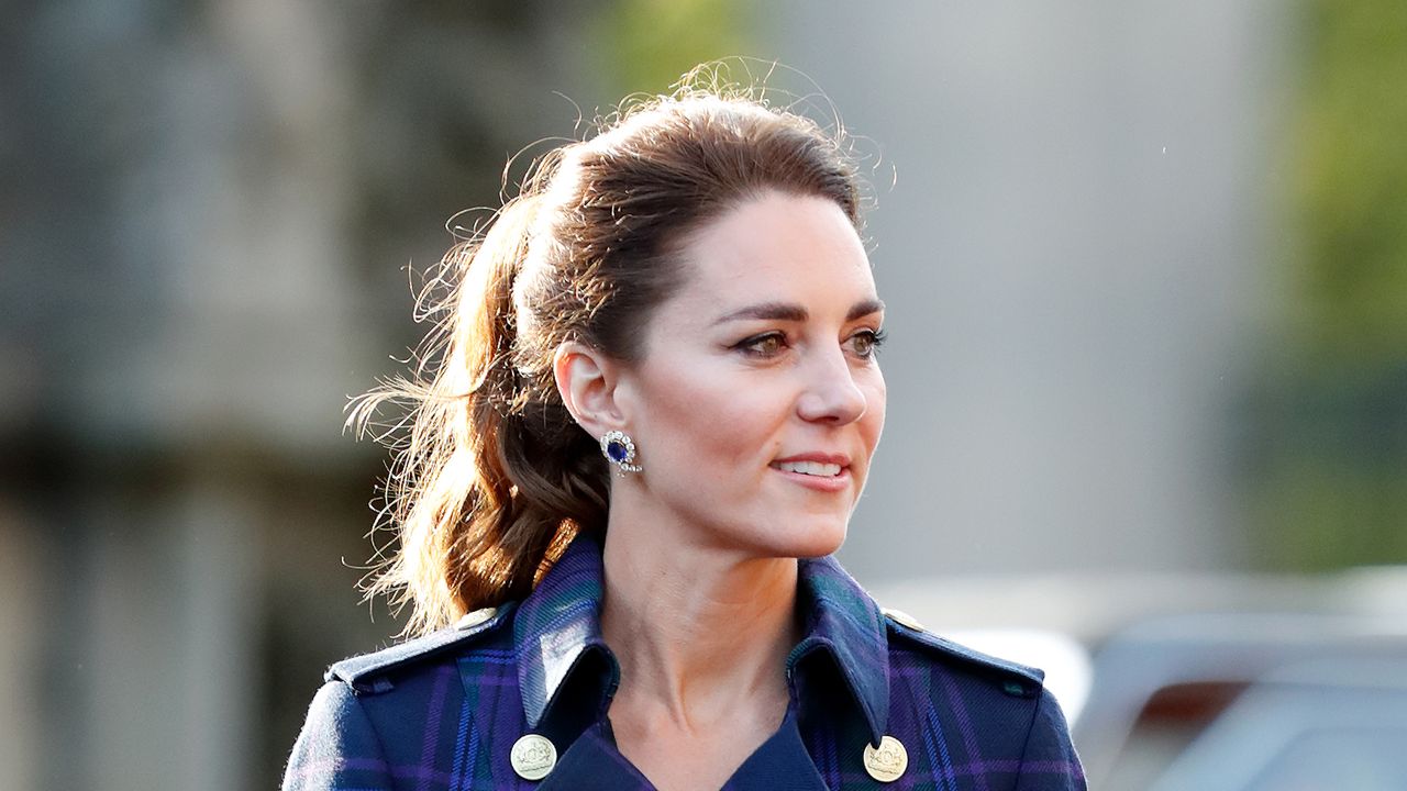 Catherine, Duchess of Cambridge hosts a drive-in cinema screening of Disney&#039;s &#039;Cruella&#039; for Scottish NHS workers at The Palace of Holyroodhouse on May 26, 2021 in Edinburgh, Scotland