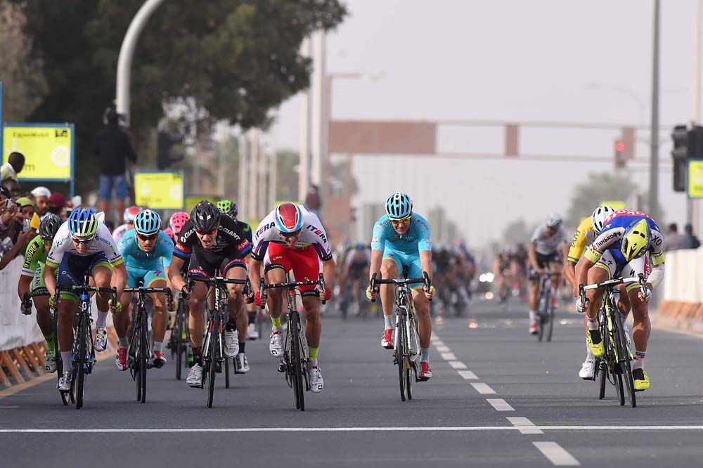 Alexander Kristoff (Katusha) heads to victory