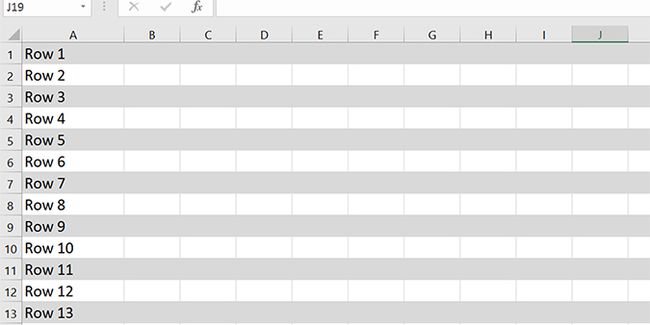 How To Shade Every Other Row In Microsoft Excel Laptop Mag