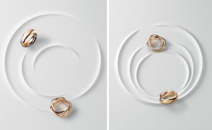 Cartier Trinity rings