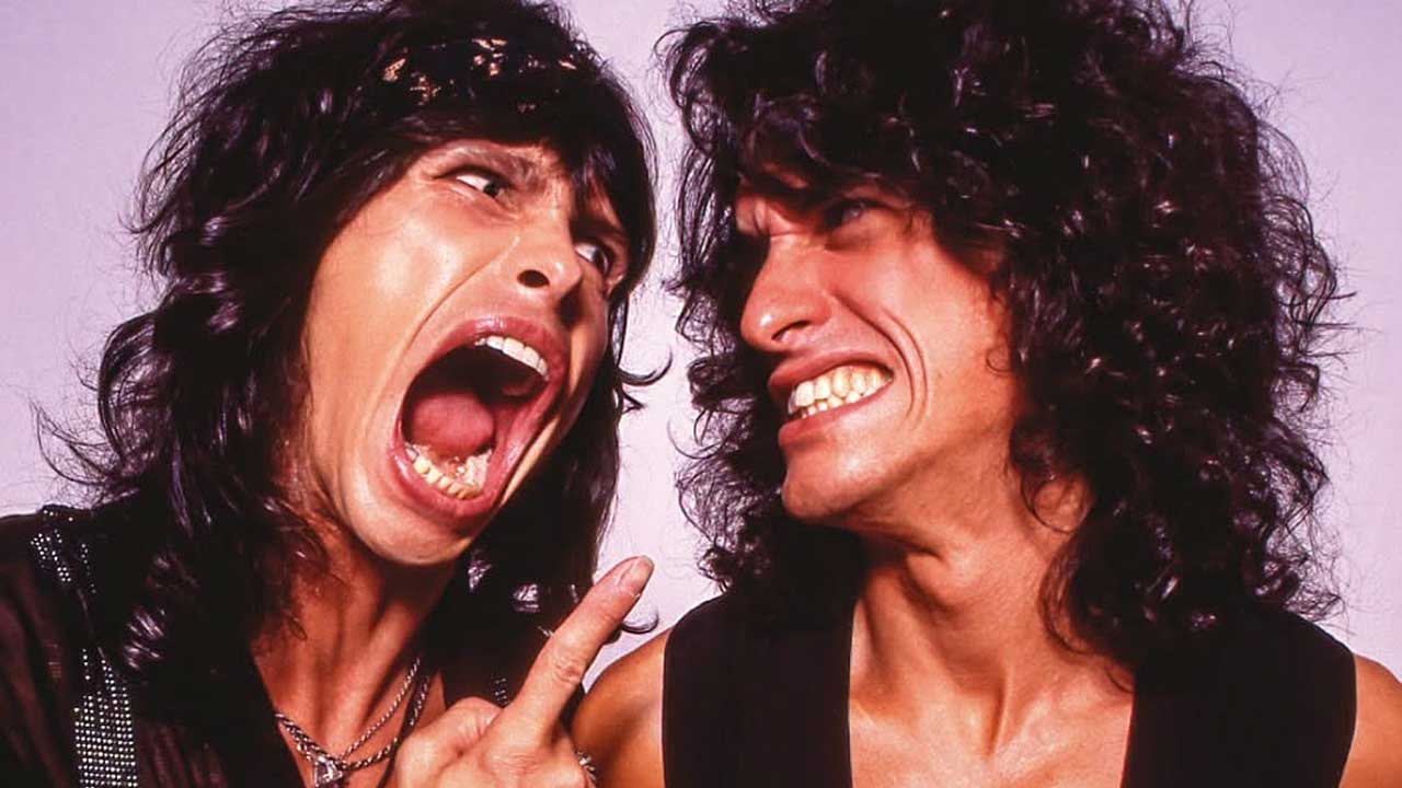 Steven Tyler and Joe Perry (studio portrait)