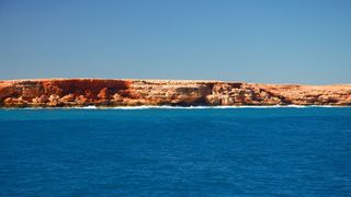 West coast of Barrow Island Montebello Barrow Island Marine Conservation Reserve Western Australia.