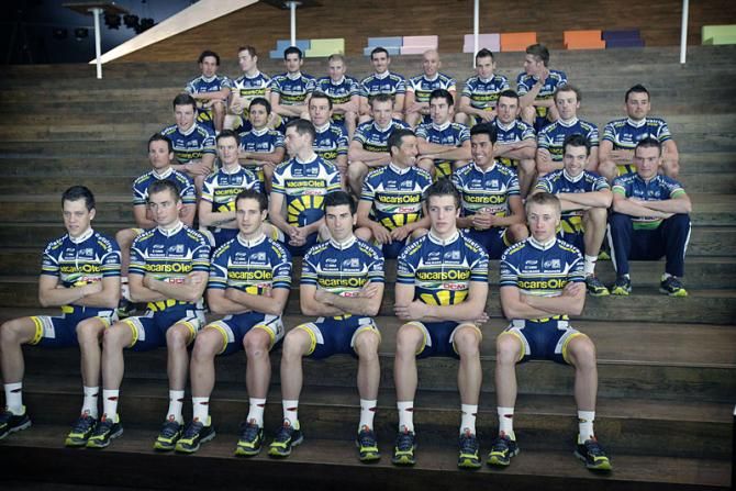 The 29 members of Vacansoleil-DCM's 2013 roster