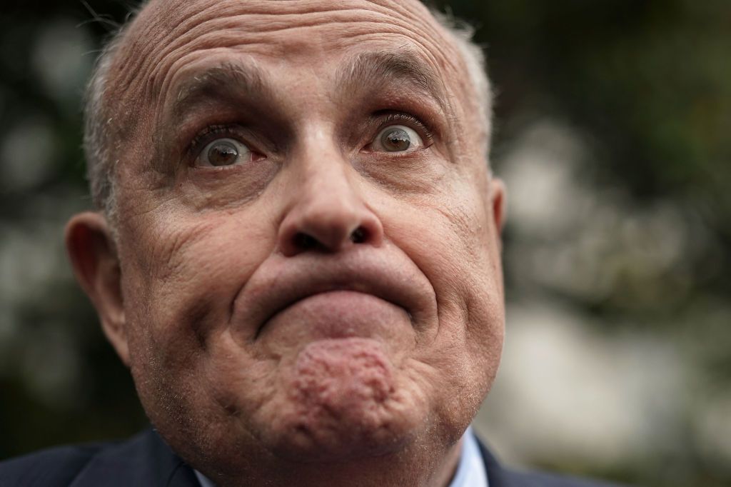 Rudy Giuliani at the White House