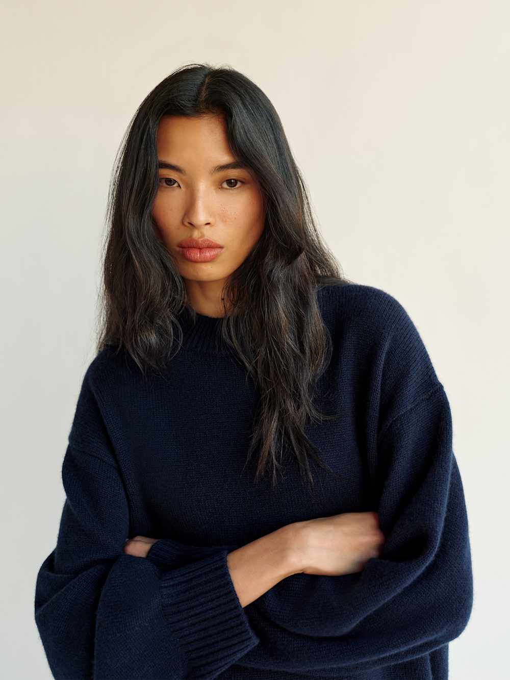 Cove Cashmere Oversized Crew